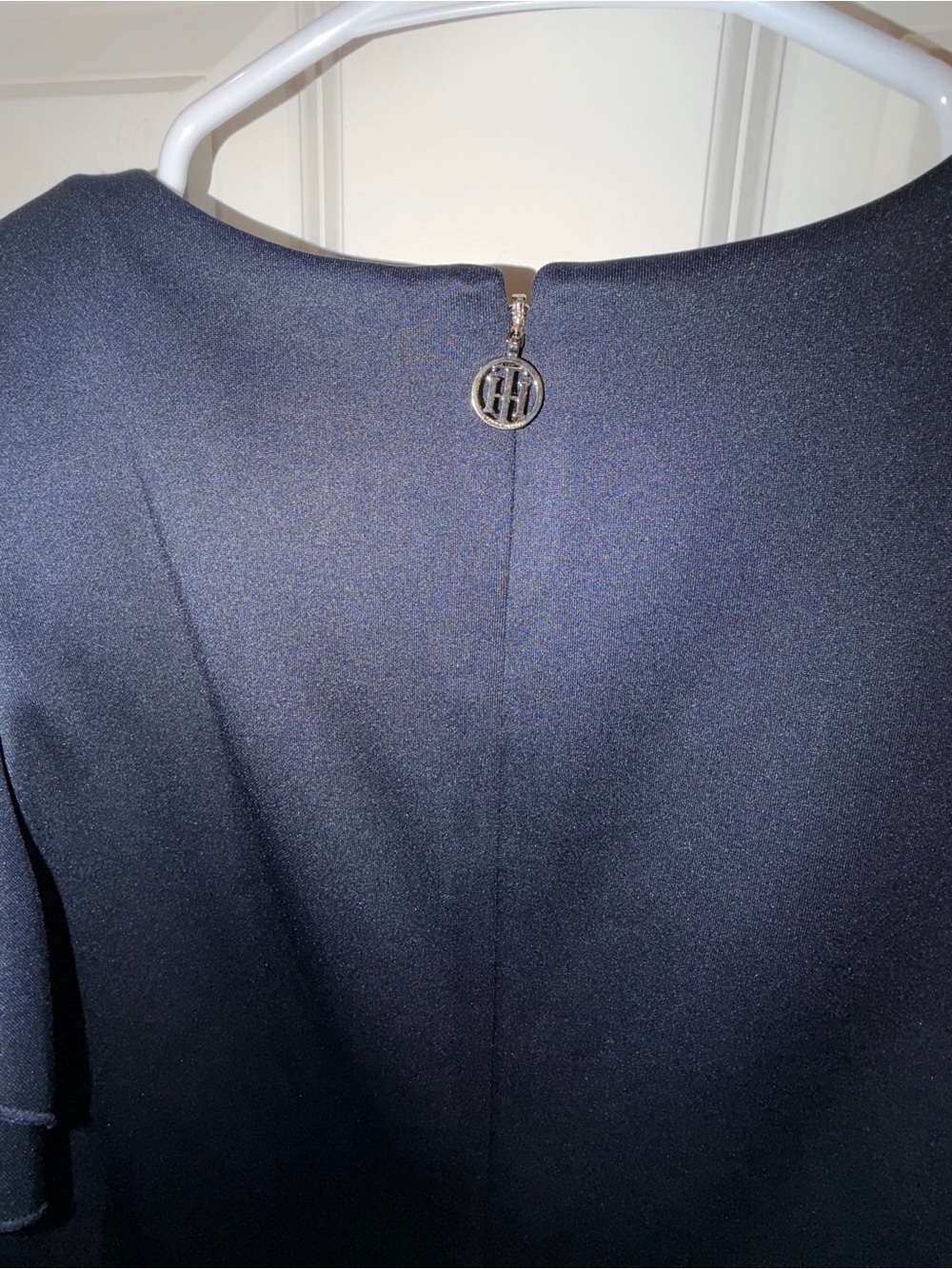 Tommy Hilfiger Navy Blue Dress Size 14 - Picture 4 of 5